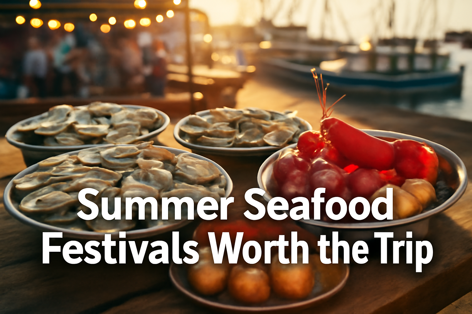 5 Seafood Festivals This Summer Worth Traveling For