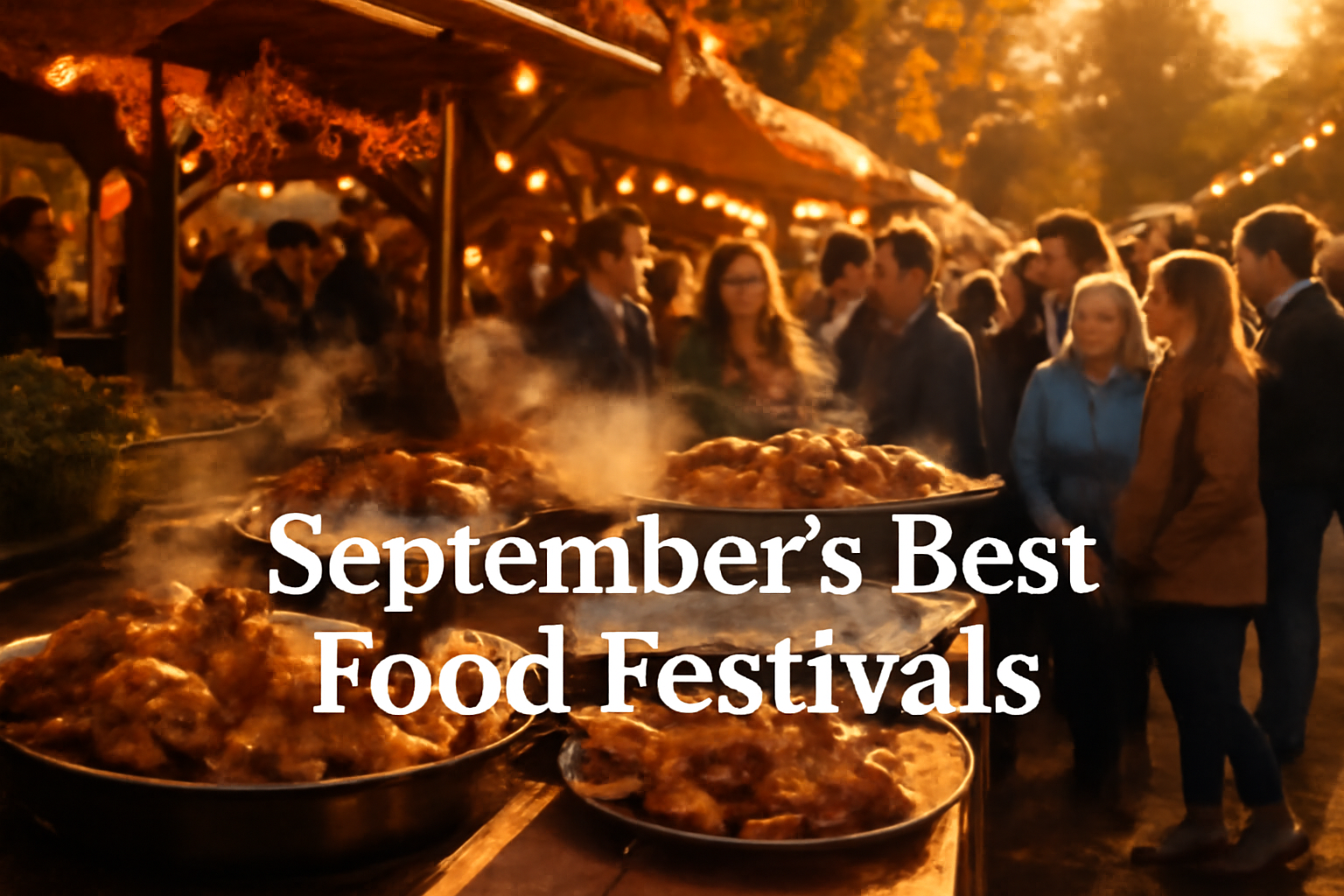 Best Food Festivals September Harvest Season Around the World