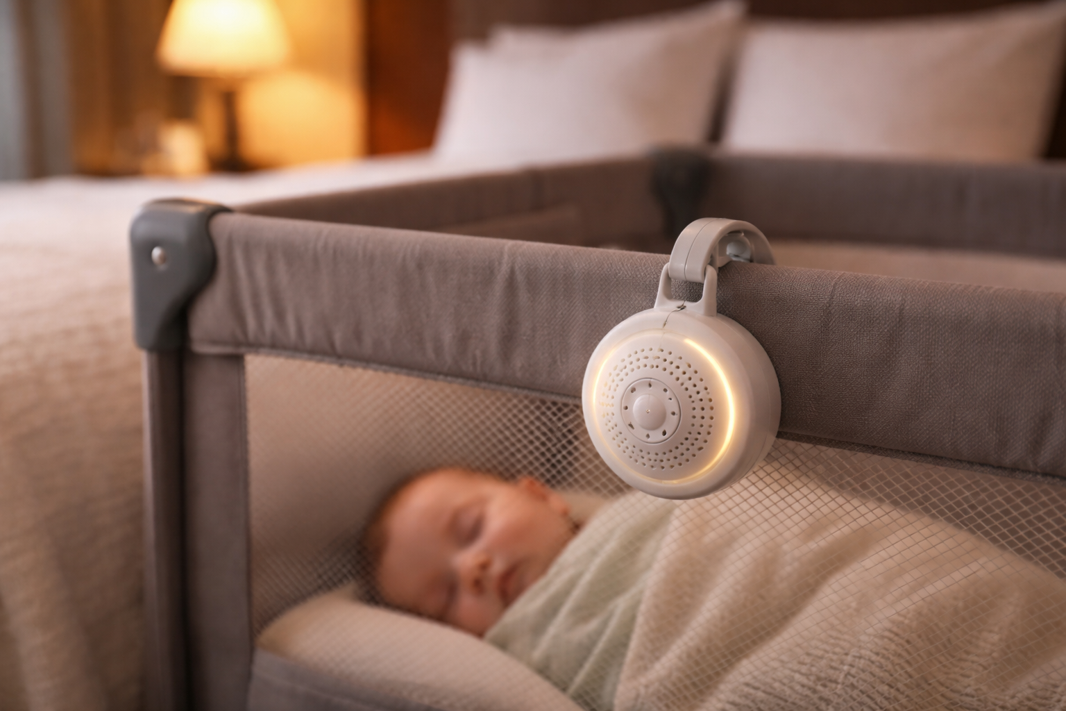 Best Portable White Noise Machine for Travel with Baby