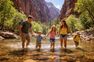 Kid Friendly Hikes Zion National Park Families Love