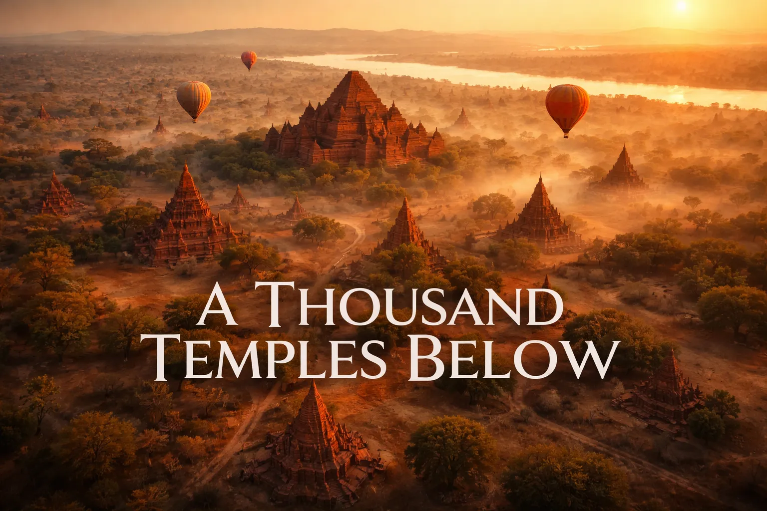 Bagan Temples Drone Photography: Myanmar From Above