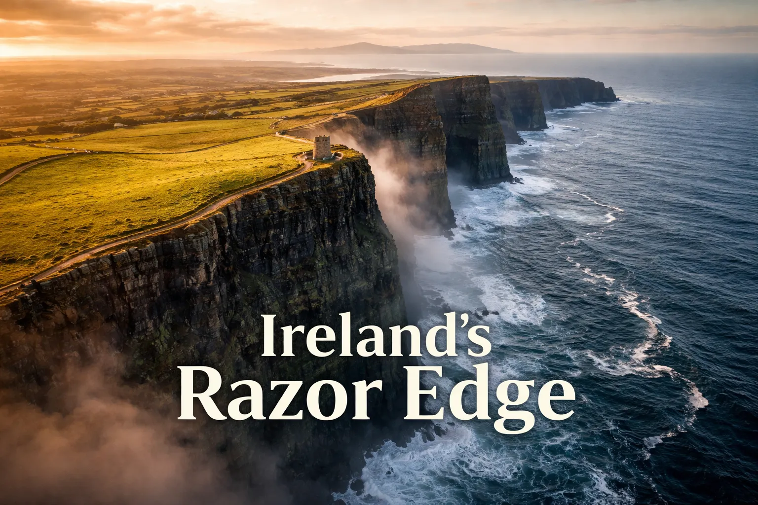 Cliffs of Moher Drone Photography: Ireland's Razor Edge