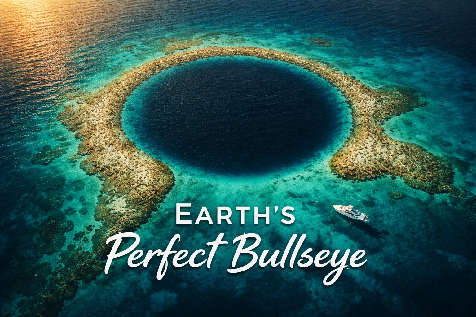 Great Blue Hole Drone Photography: Belize From Above