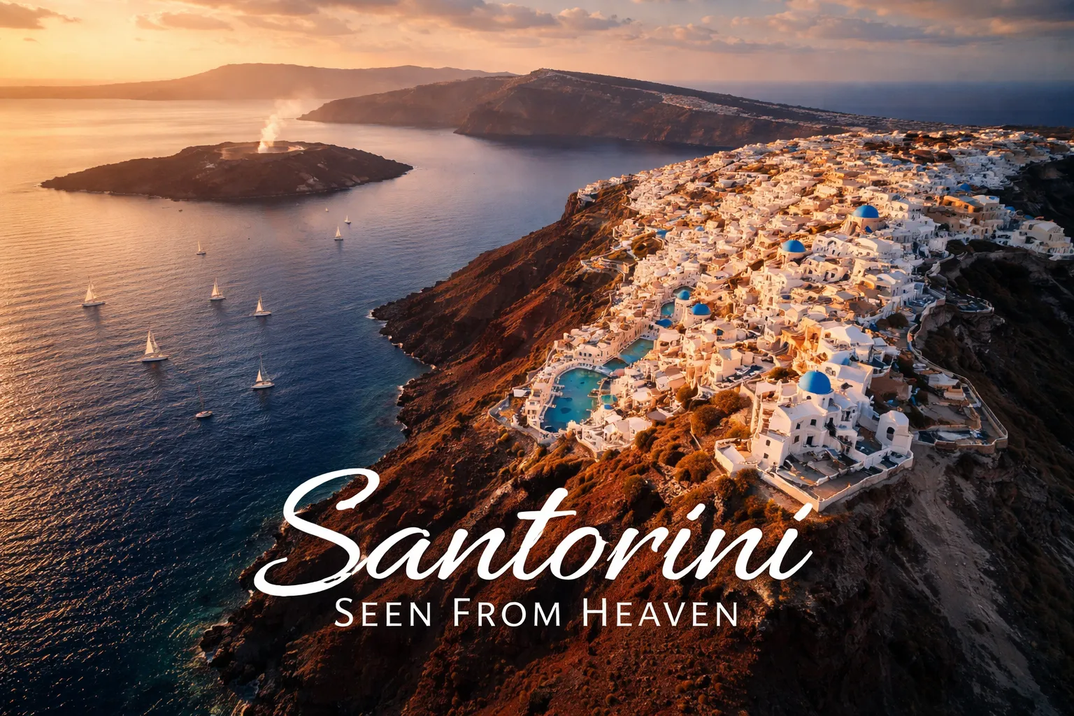 Santorini Drone Photography: Greece From Above