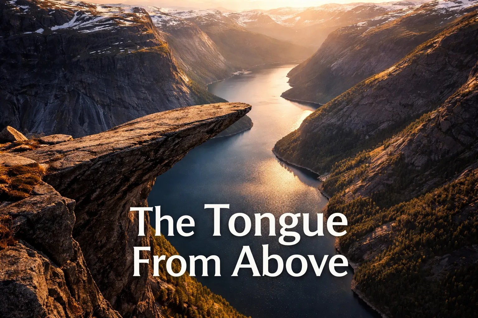 Trolltunga Drone Photography: Norway's Most Terrifying Cliff From Above