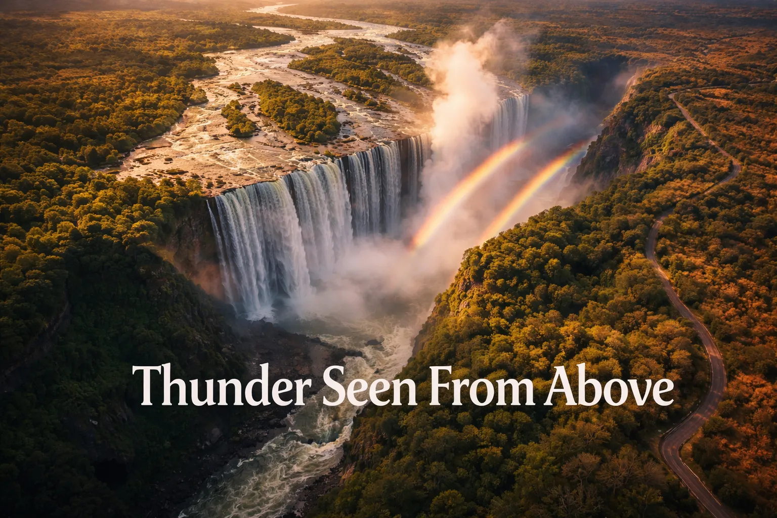 Victoria Falls Drone Footage: Zambia & Zimbabwe From Above